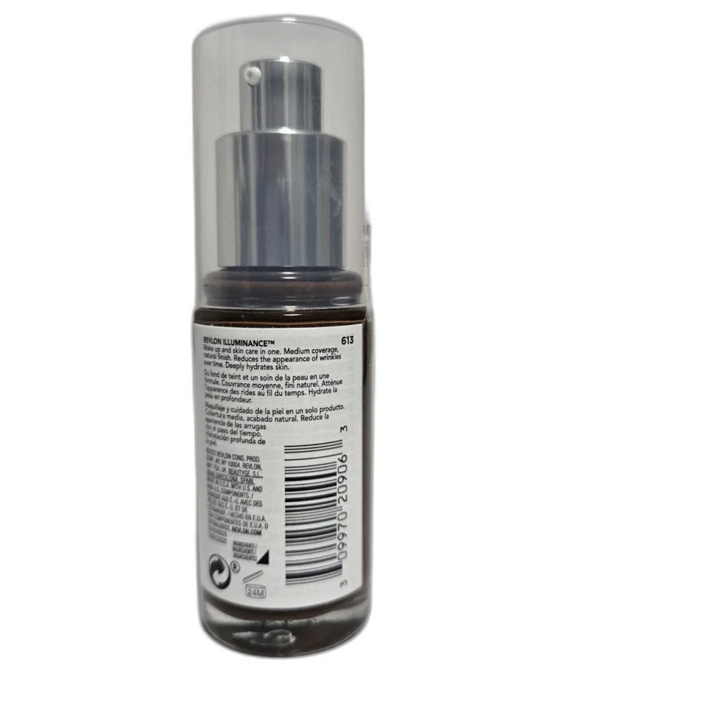 Revlon Illuminance Skin-Caring Liquid Foundation 1 Oz Honey 613 Makeup Skincare